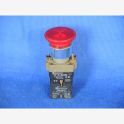 Telemecanique lighted EMO button 40 mm